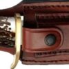 UNCLE HENRY KNIFE NEXT GEN - STAGLON 5.5" BLD W/LTHR SHEATH - Image 2