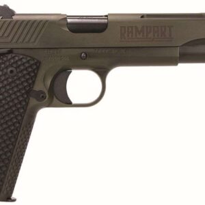 KIMBER RAMPART 1911 38SUPER 5" W/ COMP OD GREEN BLK G10 GRIPS 1-8RD MAG
