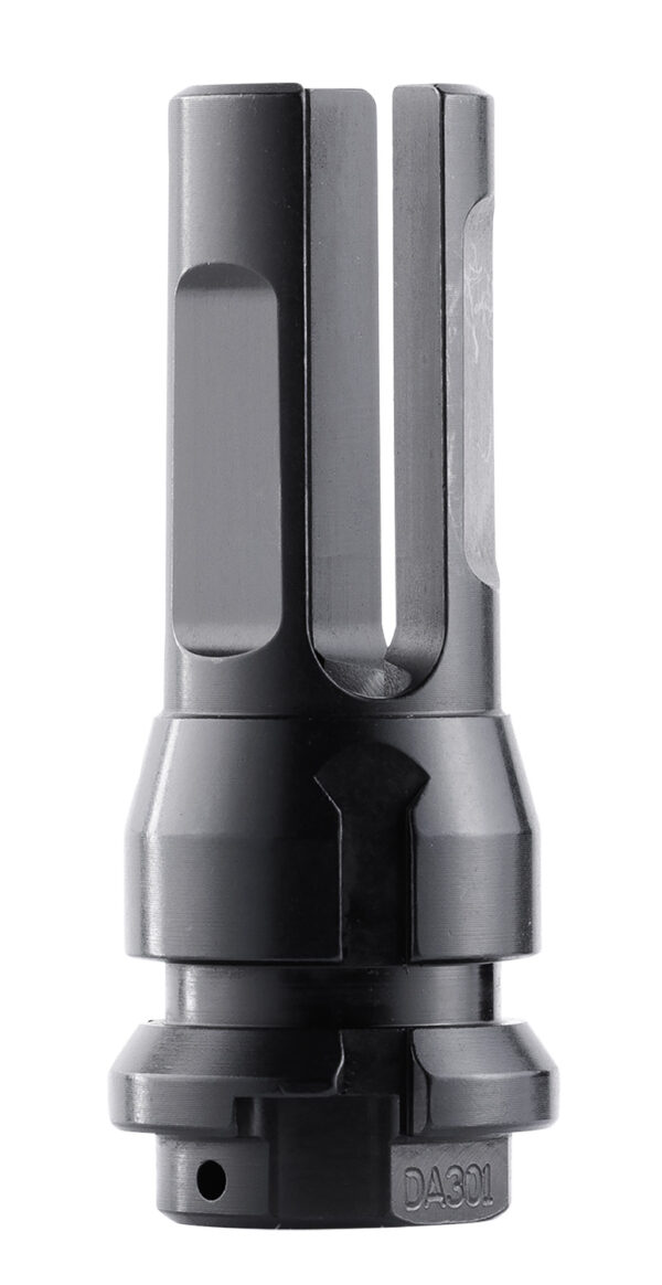 Dead Air DA301 Flash Hider  Black with 1/2"-28 tpi Threads & 2.70" OAL for 5.56x45mm NATO Sandman Series, KeyMod Equipped Nomad-30 & Primal Suppressors