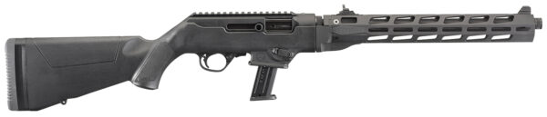 Ruger 19117 PC Carbine *CA Compliant 9mm Luger 10+1 16.12" Threaded/Fluted Barrel, Type III  Hard Coat Anodized Aluminum Alloy Receiver, Synthetic Stock, M-Lok Accessory Slots, Optics Ready