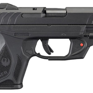 Ruger 3830 Security-9 Compact 9mm Luger  3.42" Barrel 10+1, Black Polymer Frame With Picatinny Acc. Rail, Black Oxide Steel Slide, Manual Safety, Includes Viridian Red Laser