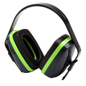 Pyramex VGPM1010C Venture Gear VG10 Muff Polymer 25 dB Over the Head Blue/Green Adult 1 Pair