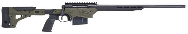 Savage Arms 57550 Axis II Precision 243 Win 10+1 22", Matte Black Barrel/Rec, OD Green Adjustable MDT Aluminum Chassis, Polymer Grip