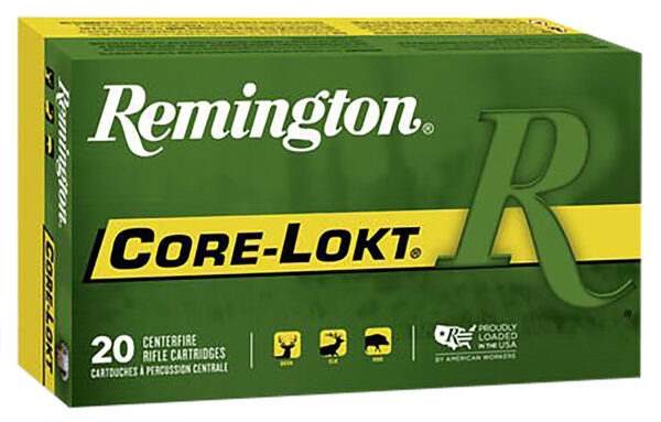Remington Ammunition 27941 Core-Lokt  450Bushmaster 300gr Pointed Soft Point Core-Lokt 20 Per Box/10 Case