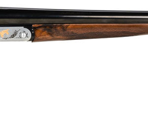 F.A.I.R. FRISPRDL1628 Iside De Luxe Prestige 16 Gauge 2rd 2.75" 28" Blued Barrel, Steel Receiver w/Silver Engraved Metal Finish, Walnut Stock, Gold Trigger