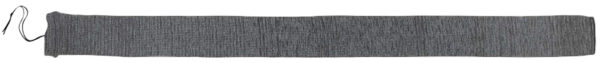 Allen 13105 Oversized Gun Sock  Black/Heather Gray, Silicone Treatment & Drawstring Closure Fits Guns w/Large Scopes up to 52"