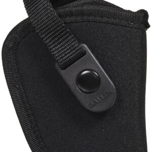 Allen 44809 Cortez  OWB, Size 09 Black Polyester, Fits Small Frame 5rd Revolver w/Hammer Spur, Belt Loop Mount Right Hand