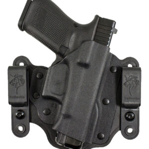 DeSantis Gunhide 176KA8BZ0 Intruder 2.0 IWB/OWB Black Kydex Belt Loop Fits Glock 43/43X Right Hand
