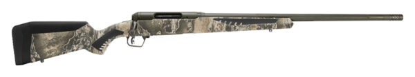 Savage Arms 57738 110 Timberline 6.5 Creedmoor 4+1 22", OD Green Cerakote, Realtree Excape Fixed AccuStock with AccuFit