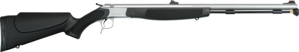 CVA PR2020SVP Optima V2 50 Cal 209 Primer 26" Stainless Steel Barrel & Drilled & Tapped Stainless Steel Receiver, Fixed Black Synthetic Stock