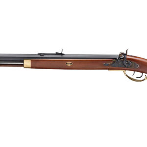 Taylors & Company 210109 Hawken Target 50 Cal Percussion 28" Blued Octagon Barrel, Color Case Hardened Rec, Brass Accents, Fixed Walnut Stock, Double Set Trigger, Adjustable Buckhorn Sight Left Hand