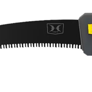 Hawk HWKPBSAW Pruning  Fixed High Carbon Steel Aluminum 11", Black Titanium Nitride Finish, TPR Grip