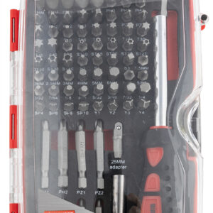 Birchwood Casey DLXSDS Master Screwdriver Kit  84 Pieces Includes Slotted/Philips/Torx/Hex Heads