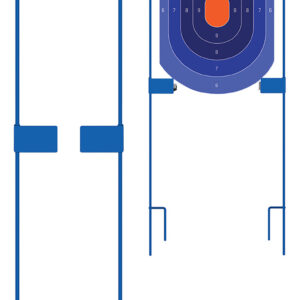 Birchwood Casey 49013 Adjustable Target Stakes  36" Stand Blue Steel Target 36" 2