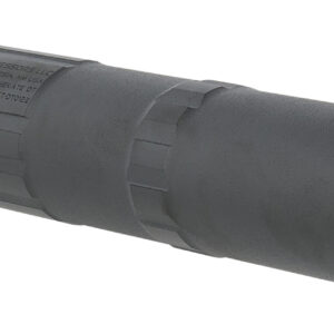 CGS Suppressors CGSHEKATE338DT Hekate DT  338 Cal Black Anodized Titanium 3/4"-24 tpi