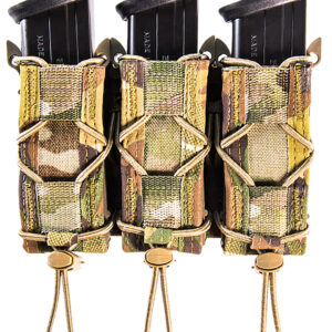 High Speed Gear 11PT03MC TACO Mag Pouch Triple MultiCam Nylon MOLLE Compatible w/ Pistol
