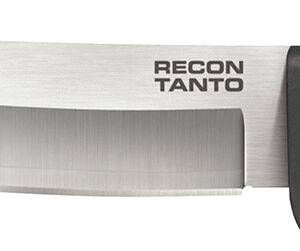 Cold Steel CS-35AM San Mai Recon 7" Fixed Plain Tanto VG-10 San Mai Blade/Black Textured Kray-Ex Handle