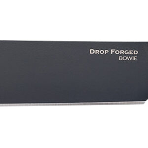 Cold Steel CS-36MK Drop Forged  9.50" Fixed Bowie Plain Black 52100 High Carbon Steel Blade/ Black & Ivory Faux Stag Handle Includes Belt Loop/Sheath