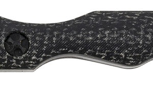 Templar Knife NTKB222 Neck  2.46" Fixed Tanto Plain Powder Coated D2 Steel Blade/ 4.22" Black Canvas Micarta Handle Includes Lanyard/Sheath