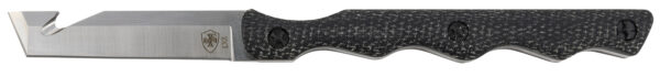 Templar Knife NTKB222 Neck  2.46" Fixed Tanto Plain Powder Coated D2 Steel Blade/ 4.22" Black Canvas Micarta Handle Includes Lanyard/Sheath