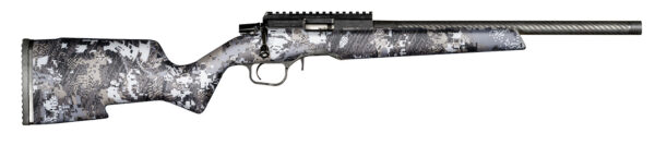 Christensen Arms 8011201800 Ranger  17 HMR 9+1 18" Carbon Fiber/Threaded Barrel, Black Anodized Finish, Sitka Elevate II Camo Stock