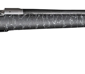 Christensen Arms CA10299H14211 Ridgeline  6.5 Creedmoor 4+1 24" Carbon Fiber/Threaded Barrel, Tungsten Gray Cerakote, Black with Gray Webbing Stock