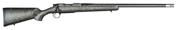 Christensen Arms CA10299215413 Ridgeline  300 Win Mag 3+1 26" Carbon Fiber/Threaded Barrel, Natural Stainless, Green with Black/Tan Webbing Stock