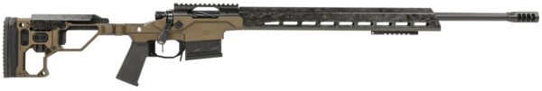 Christensen Arms 8010300800 Modern Precision  308 Win 16" Threaded Carbon Fiber Barrel 5+1, Black Nitride Finish, Desert Brown Anodized Folding Stock, Polymer Grip