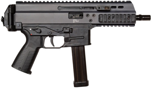 B&T Firearms 36044 APC Pro 45 ACP 25+1 6.80" Black Steel Barrel, M-LOK Handguards, Black Aluminum Picatinny Rail Receiver, Black Polymer Grips, Ambidextrous