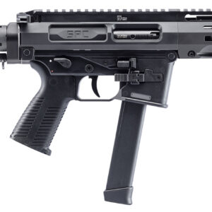 B&T Firearms 500003AB SPC9  9mm Luger 33+1 9.10", Black, Buffer Tube Stock, Polymer Grip (OEM Mag)