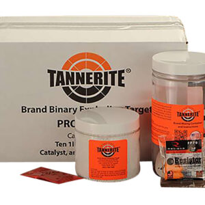 Tannerite 12PK10 1/2 Pound Target  Impact Enhancement Explosion White Vapor Centerfire Rifle Firearm 0.50 lb Includes Catalyst/Mixing Container 10 Targets