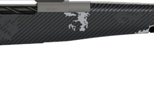 Fierce Firearms ROG65PRC24GP Carbon Rogue  Full Size 6.5 PRC 3+1 24" Hand Lapped/Match Grade Threaded Barrel, Glacier Cerakote Steel Receiver, Phantom Camo Fierce Rogue Carbon Fiber Stock