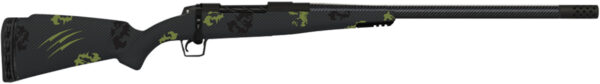 Fierce Firearms ROG7PRC24BFF Carbon Rogue  Full Size 7mm PRC 3+1 24" Hand Lapped/Match Grade Threaded Barrel, Black Cerakote Steel Receiver, Forest Camo Fierce Rogue Carbon Fiber Stock