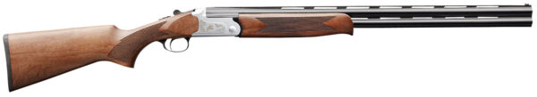 Charles Daly 930343 202  28 Gauge 3" 2rd 26" Blued Vent Rib Barrel, Silver Engraved Receiver, Walnut Wood Fixed Checkered Stock Right Hand