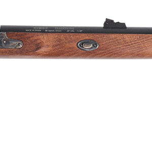 Traditions R392001 ShedHorn  50 Cal Musket 26" Black Cerakote Fluted Barrel, Fixed Hardwood  Stock