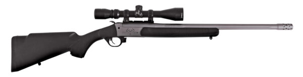 Traditions CRS-351130LT Outfitter G3 Takedown 350 Legend 1rd 22", Stainless Cerakote Barrel/Rec, Black Synthetic Stock, Muzzle Brake, 3-9x40mm BDC Scope