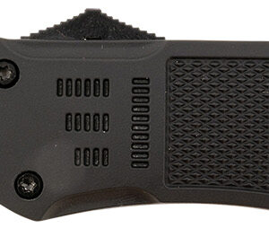 Steel River Knives T620BT Spartan  3.75" Tanto Black/Silver Blade 5.5" Black Aluminum Zinc Alloy Handle