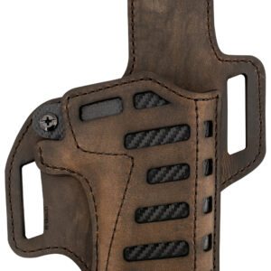 Versacarry C22123 Compound  OWB Size 02 Brown Leather Belt Slide