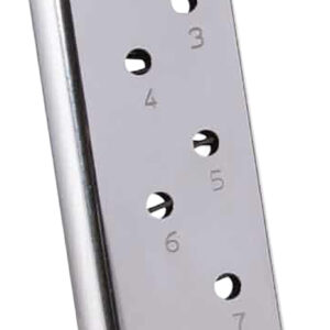 Mec-Gar MGCG4507N   7rd 45 ACP Fits Colt Govt 1911 Nickel Stainless Steel