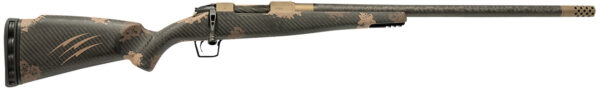 Fierce Firearms ROG65PRC22BRS Carbon Rogue  Full Size 6.5 PRC 3+1 22" Hand Lapped/Match Grade Threaded Barrel, Smoked Bronze Cerakote Steel Receiver, Sonora Ambush Camo Fierce Rogue Carbon Fiber Stock