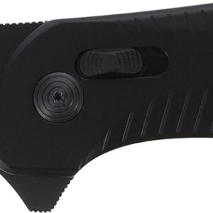 S.O.G SOG12020143 Diverge XR Folder 3" Folding EDC Plain Black PVD D2 Steel Blade, Black Scaled Aluminum Handle