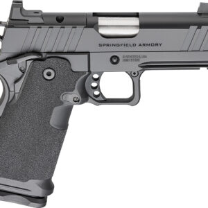Springfield Armory PH9117AOSCOMP Prodigy DS  9mm Luger 20+1 4.25" Stainless Match Grade Bull Barrel, Black Cerakote Optic Ready Carbon Steel Slide & Frame w/Beavertail, Black Polymer Grip
