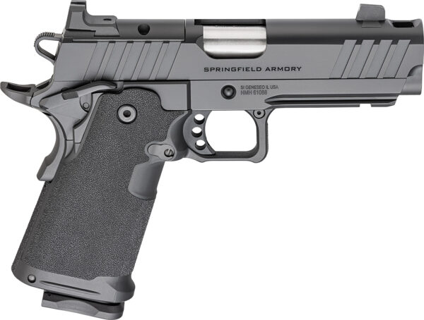 Springfield Armory PH9117AOSCOMP Prodigy DS  9mm Luger 20+1 4.25" Stainless Match Grade Bull Barrel, Black Cerakote Optic Ready Carbon Steel Slide & Frame w/Beavertail, Black Polymer Grip