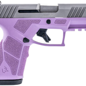 Taurus 1-GX2939LP-10 GX2  9mm 10+1 3.37" Matte Stainless Steel Barrel, Matte Serrated Stainless Steel Slide, Light Purple Polymer Frame w/Picatinny Rail, Polymer Grip