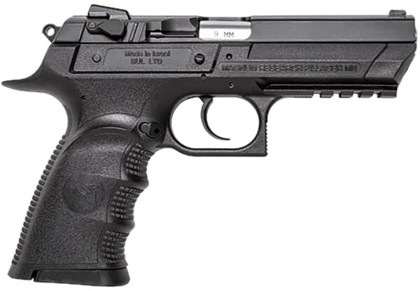 Magnum Research BE99153RL Baby Eagle III  9mm 15+1 4.43" Black Oxide Carbon Steel Slide Black Textured