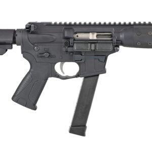 LWRC ICP9B8SBA3 IC-9  9mm Luger 8.50" 30+1 Black Nitride Threaded Barrel, Black Anodized Aluminum Picatinny Rail Receiver, SB Tactical SBA3 Brace, LWRC Ultra Combat Grip, Ambidextrous