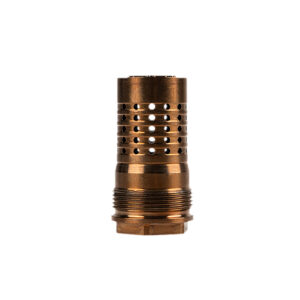 Q LLC RECB1/2X28 Cherry Bomb Rear End 7.62 Steel 5/8"x24 Threads 1.71" OAL