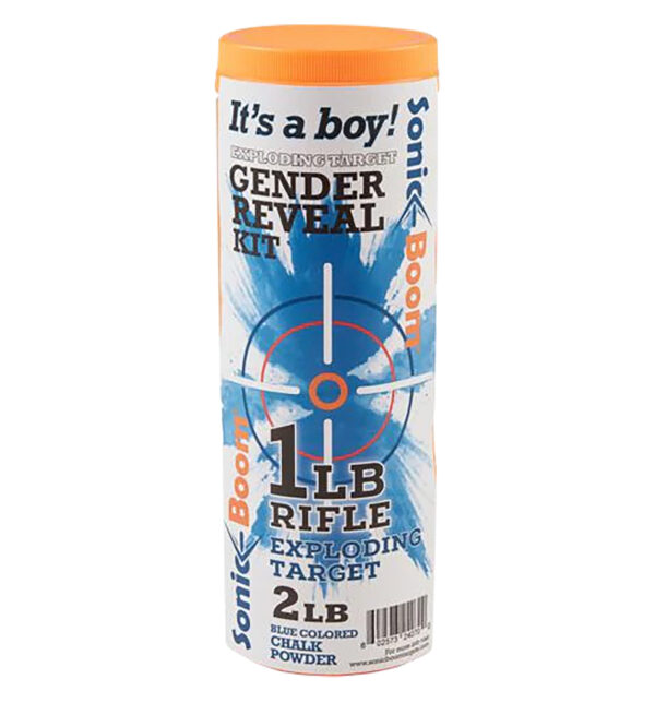 Sonic Boom/jerent SBTGRBOY  Gender Reveal Kit Rifle Firearm 1 lb Boy