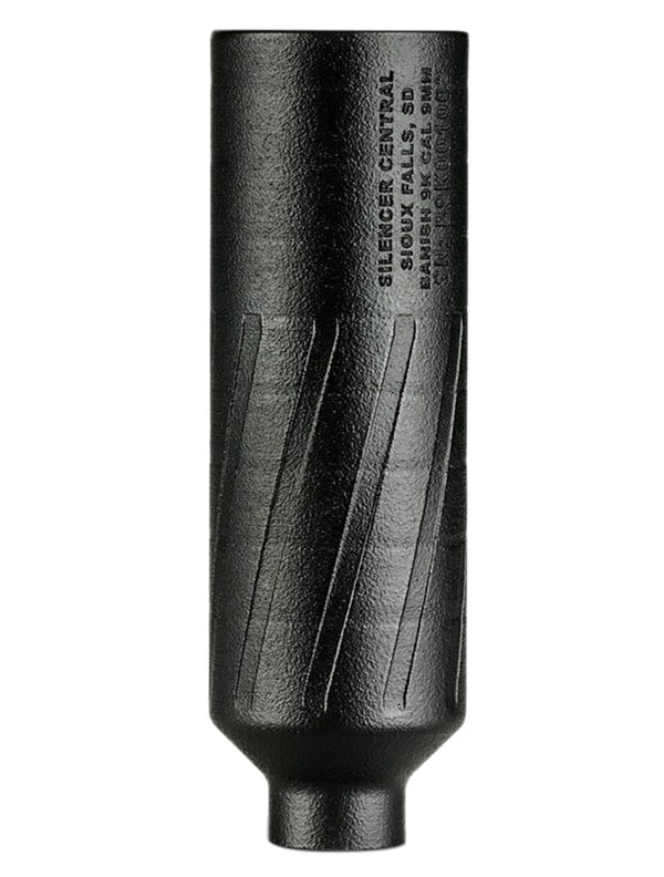 Banish(Silencer Central) 100000111180 Banish 9K 9mm 1.30" Black Titanium