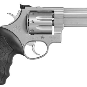 Taurus 608 Revolver - Stainless Steel | 357 Mag / 38 Spl +P | 4" Barrel | 8rd | Rubber Grip